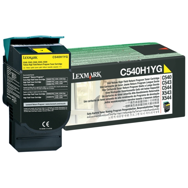 Original Lexmark C540H1YG / 0C540H1YG Toner gelb