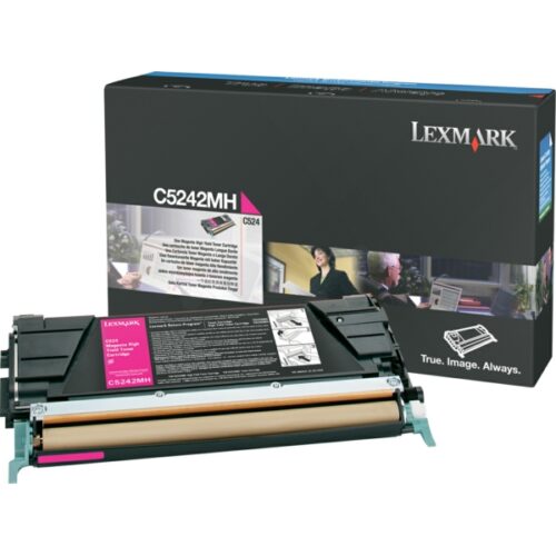 Original Lexmark C5242MH / 0C5242MH Toner magenta