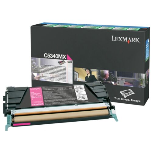 Original Lexmark C5340MX / 0C5340MX Toner magenta