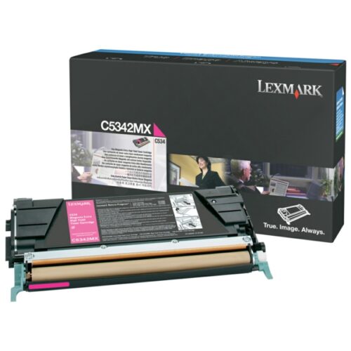 Original Lexmark C5342MX / 0C5342MX Toner magenta