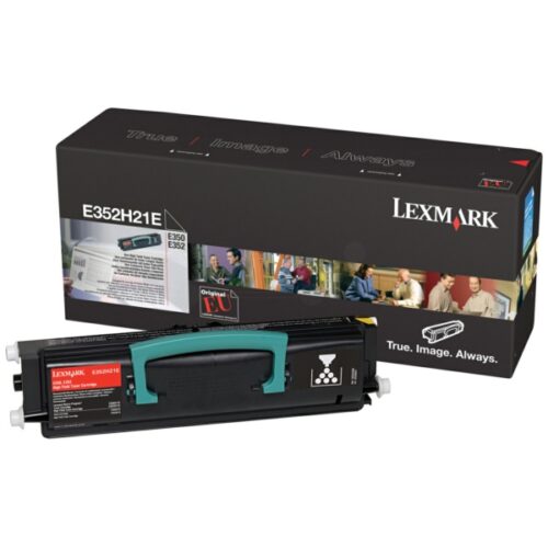 Original Lexmark E352H21E / 0E352H21E Toner schwarz