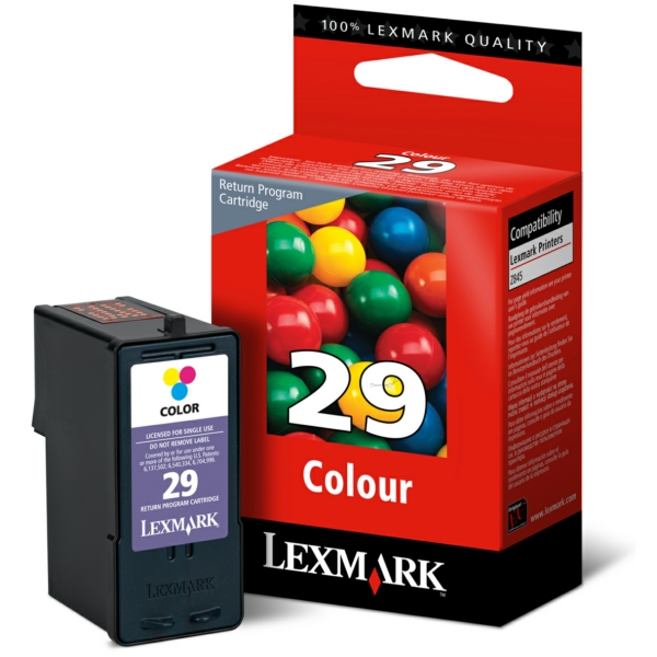 Original Lexmark No 29 / 18C1429E Tinte color