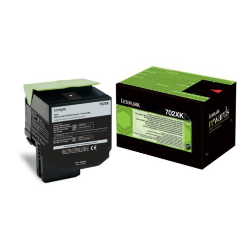 Original Lexmark 702XK / 70C2XK0 Toner schwarz