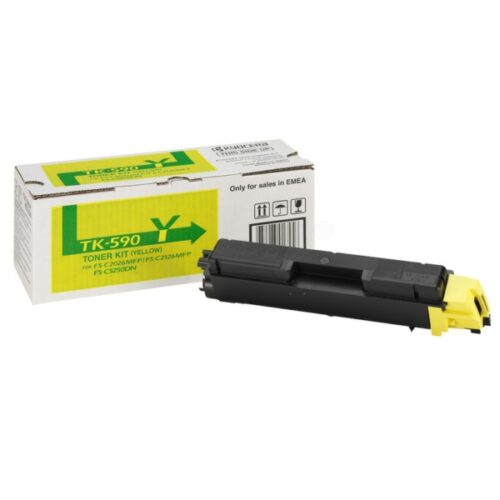 Original Kyocera TK-590Y / 1T02KVANL0 Toner gelb
