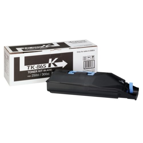 Original Kyocera TK-865K / 1T02JZ0EU0 Toner schwarz