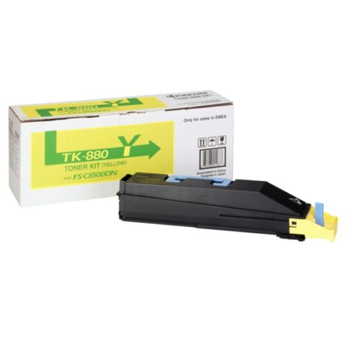 Original Kyocera TK-880Y / 1T02KAANL0 Toner gelb