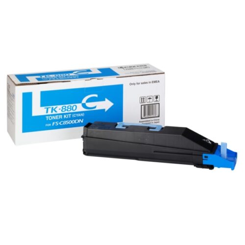 Original Kyocera TK-880C / 1T02KACNL0 Toner cyan