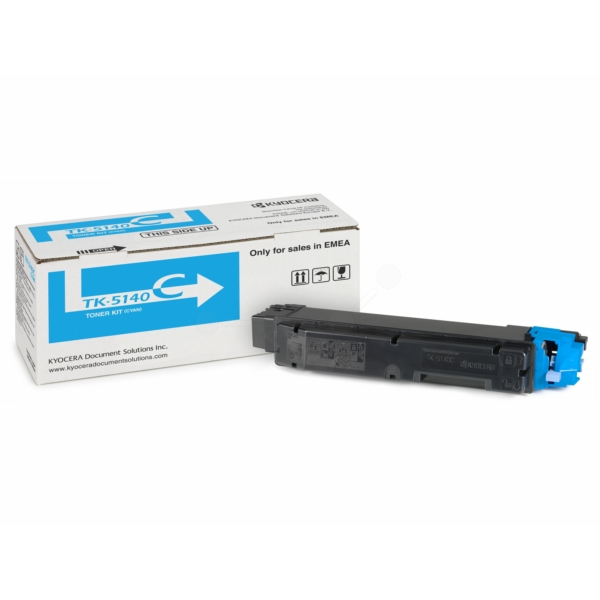 Original Kyocera TK-5140C / 1T02NRCNL0 Toner cyan