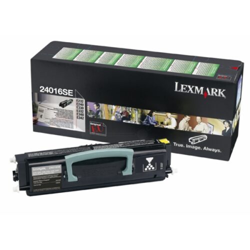 Original Lexmark 24016SE / 024016SE Toner schwarz