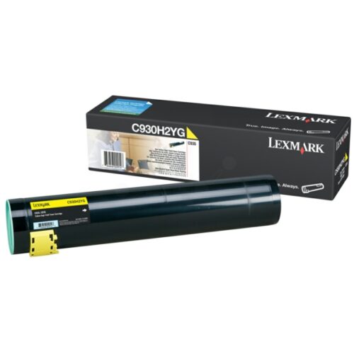 Original Lexmark C930H2YG / 0C930H2YG Toner gelb
