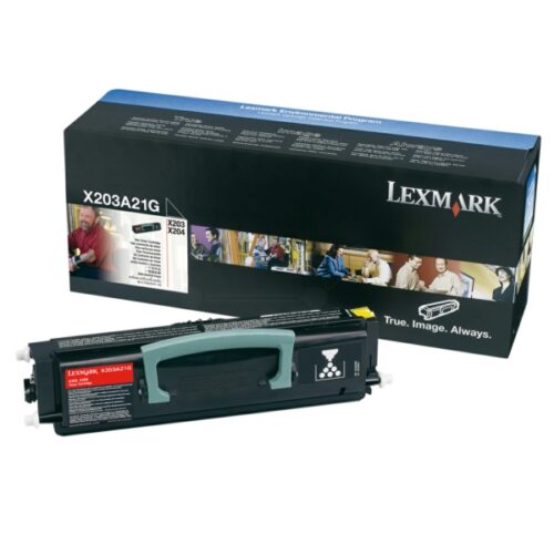 Original Lexmark X203A21G / 0X203A21G Toner schwarz