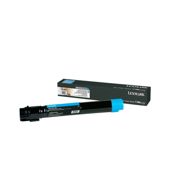 Original Lexmark X950X2CG / 0X950X2CG Toner cyan