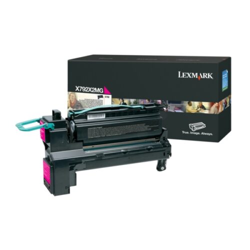 Original Lexmark X792X2MG / 0X792X2MG Toner magenta