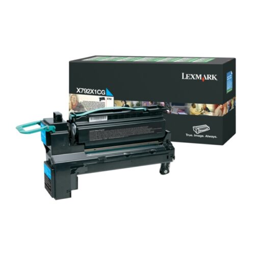 Original Lexmark X792X1CG / 0X792X1CG Toner cyan