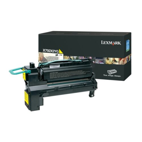 Original Lexmark X792X2YG / 0X792X2YG Toner gelb