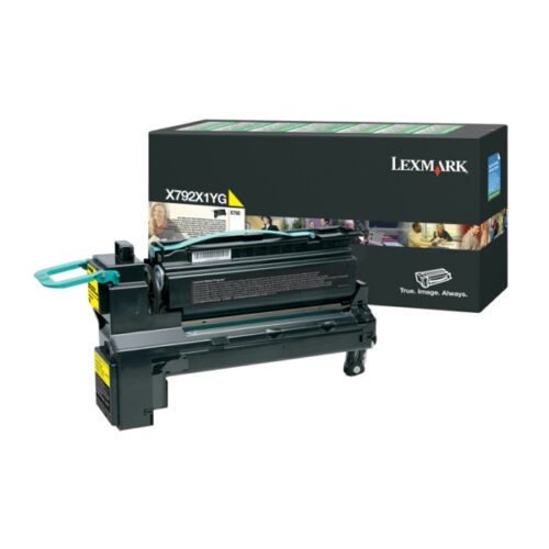Original Lexmark X792X1YG / 0X792X1YG Toner gelb