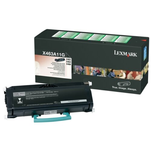 Original Lexmark X463A11G / 0X463A11G Toner schwarz