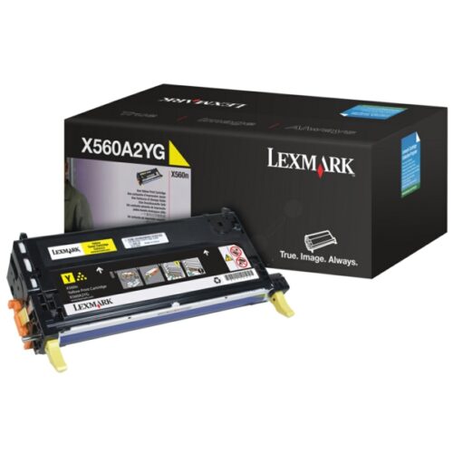 Original Lexmark X560A2YG / 0X560A2YG Toner gelb
