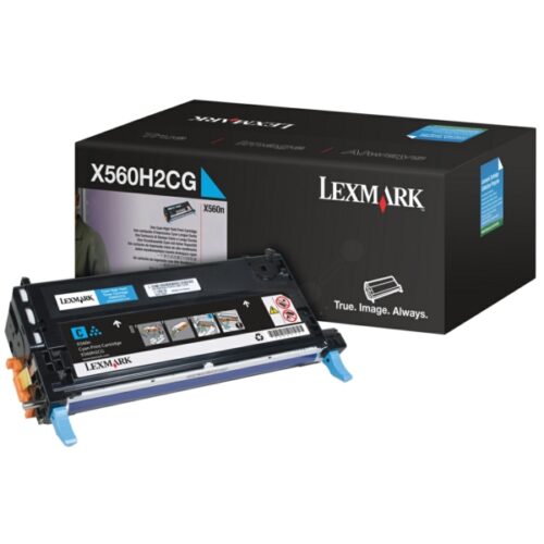 Original Lexmark X560H2CG / 0X560H2CG Toner cyan