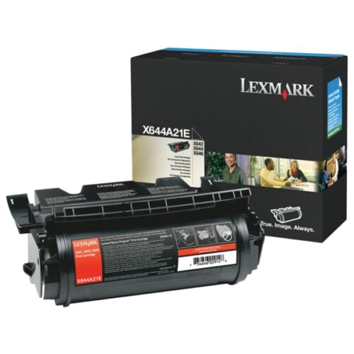 Original Lexmark X644A21E / 0X644A21E Toner schwarz