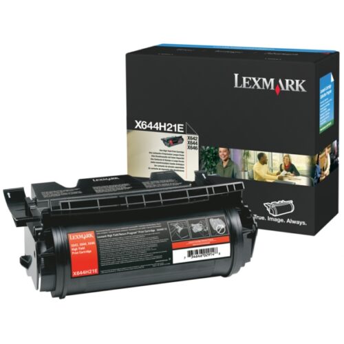 Original Lexmark X644H21E / 0X644H21E Toner schwarz