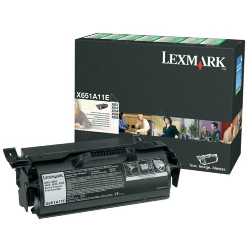 Lexmark X651A11E / 0X651A11E Toner schwarz