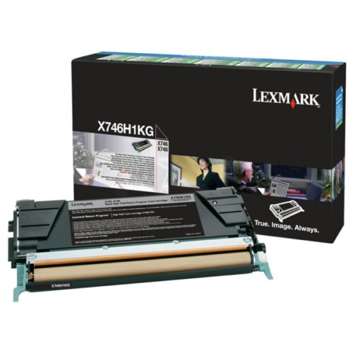 Original Lexmark X746H1KG / 0X746H1KG Toner schwarz