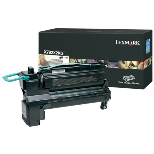 Original Lexmark X792X2KG / 0X792X2KG Toner schwarz