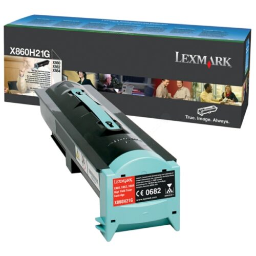 Original Lexmark X860H21G / 0X860H21G Toner schwarz