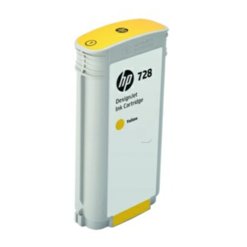 Original HP 728 / F9J65A Tinte gelb