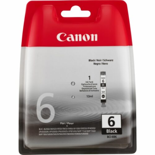 Original Canon BCI-6 BK / 4705A002 Tinte schwarz