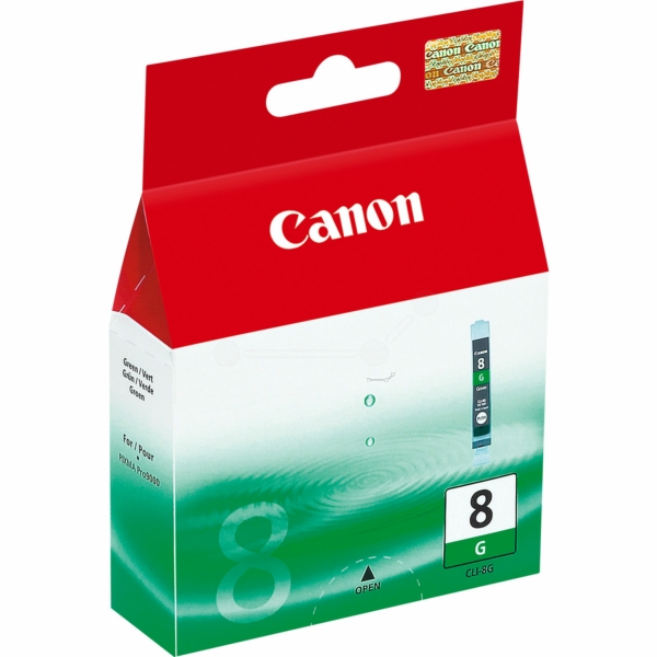 Original Canon CLI-8G / 0627B001 Tinte grün