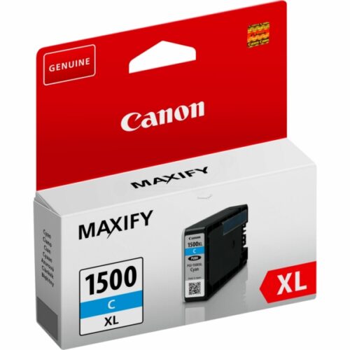 Original Canon PGI-1500 XLC / 9193B001 / 9193B004 Tinte cyan