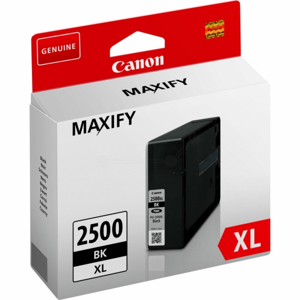 Original Canon PGI-2500 XLBK / 9254B001 / 9254B007 Tinte schwarz