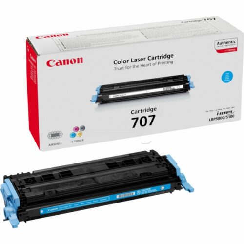 Original Canon 707 / 9423A004 Toner cyan