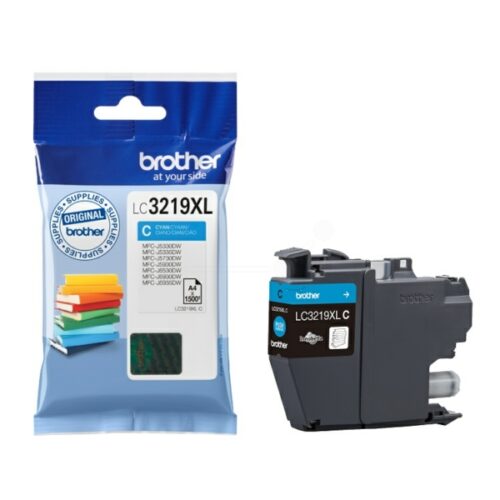 Original Brother LC-3219XLC Tinte cyan
