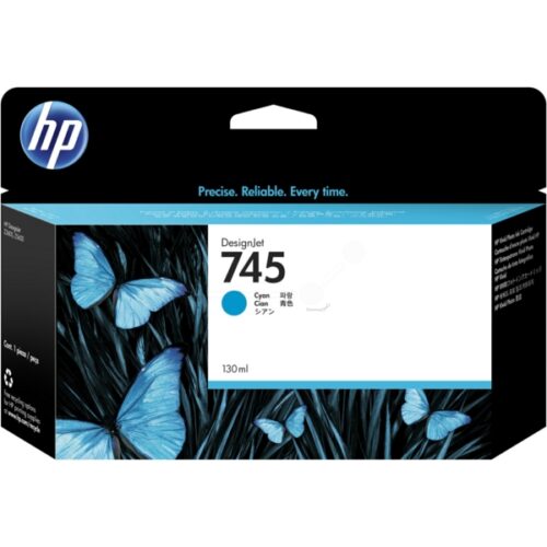 Original HP 745 / F9J97A Tinte cyan