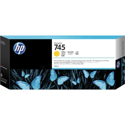 Original HP 745 / F9K02A Tinte gelb