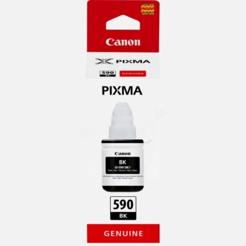 Original Canon GI-590 BK / 1603C001 Tinte schwarz