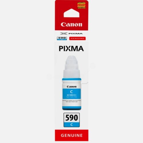 Original Canon GI-590 C / 1604C001 Tinte cyan