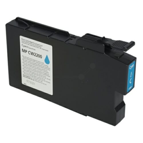 Original Ricoh 841636 / 841721 Tinte cyan