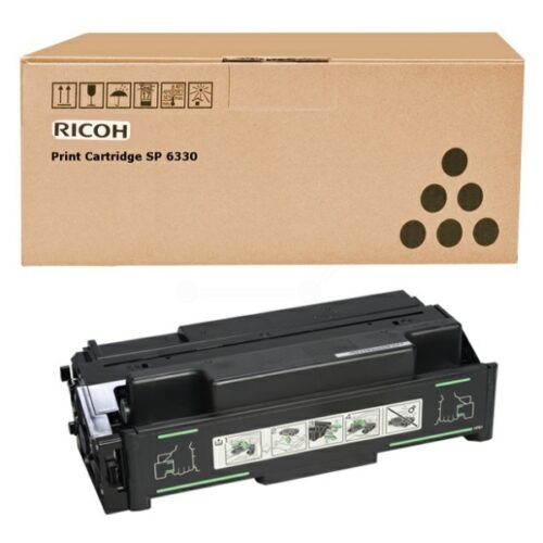 Original Ricoh 821231 / RHSP6330NK / 406649 / 406629 Toner schwarz