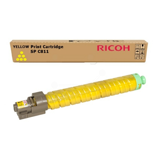 Original Ricoh TYPE SPC 811 / 821218 / 884202 Toner gelb