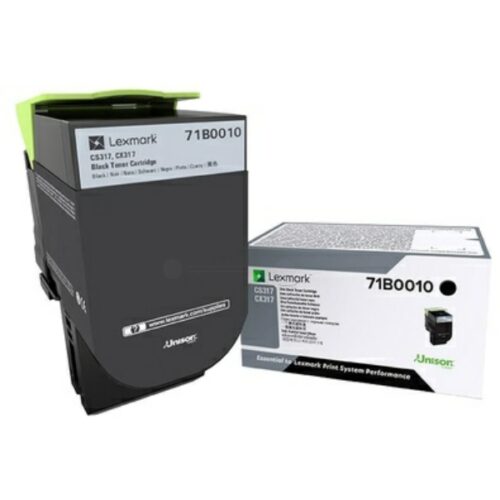 Original Lexmark 71B0010 / 071B0010 Toner schwarz