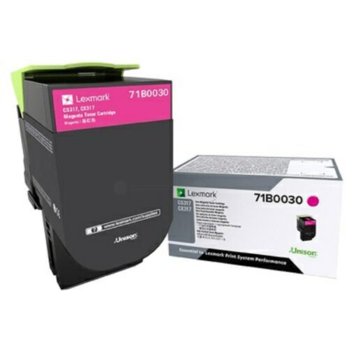 Original Lexmark 71B0030 / 071B0030 Toner magenta