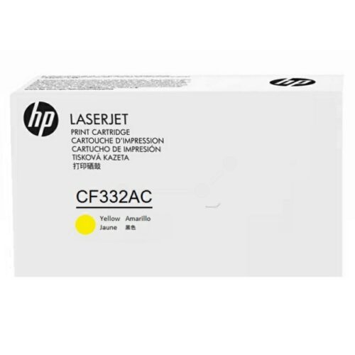 HP 654A / CF332AC Toner gelb