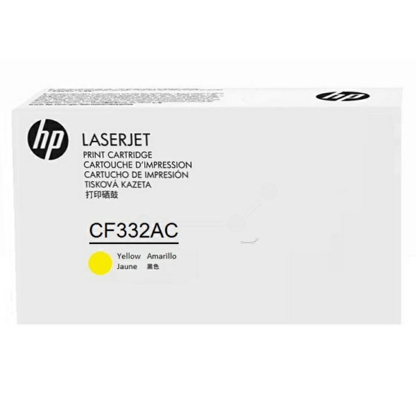 HP 654A / CF332AC Toner gelb