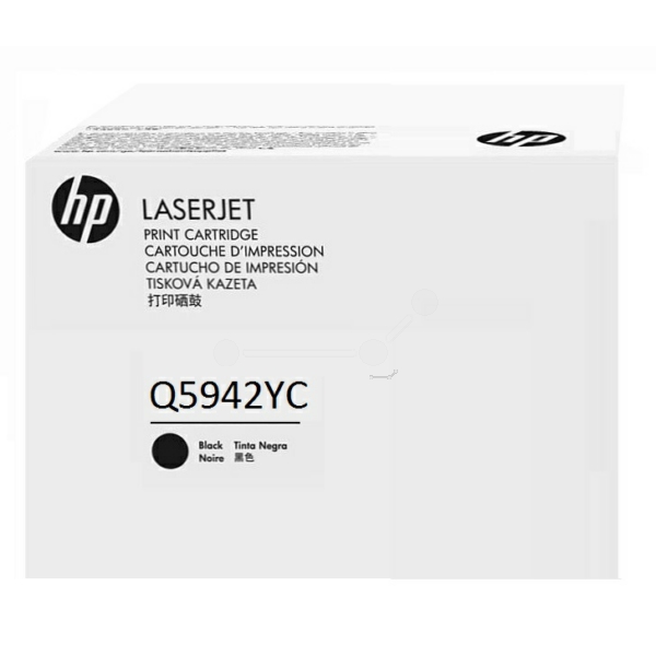 HP 42X / Q5942YC Toner schwarz