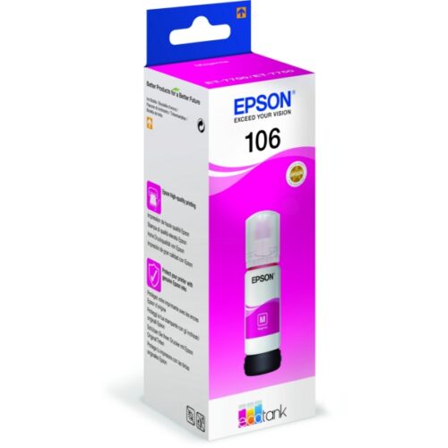Original Epson 106 / T00R3 / C13T00R340 Tintenflasche magenta
