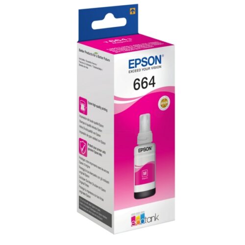 Original Epson T6643 / C13T664340 / C13T66434A Tintenflasche magenta
